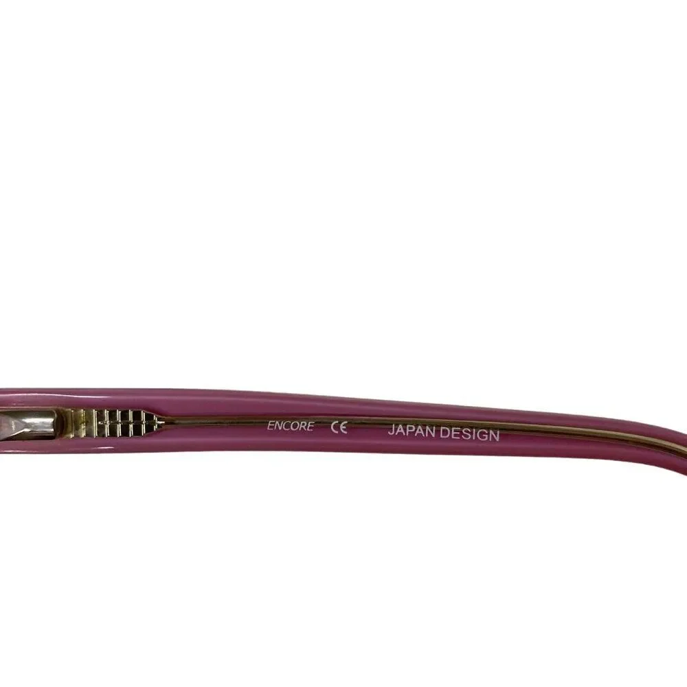 #5357 Encore WOMENS Hot Pink Eyewear eyeglasses Frames ONLY 47-16-130